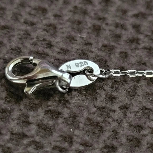 willowbird🪶 Silver🤍 Dotted Heart❤ Pendant Necklace - NWT - Picture 11 of 16